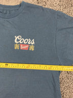 Coors Banquet Beer Golden Colorado Graphic Blue T-Shirt XL
