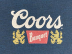 Coors Banquet Beer Golden Colorado Graphic Blue T-Shirt XL