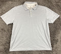 Tommy Bahama Emfielder IslandZone Polo Shirt Men Blue Short Sleeve Sz XL