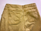 LOGO by Lori Goldstein Women’s Boyfriend Pants Cargo Size 14P Honey Tan Stretch