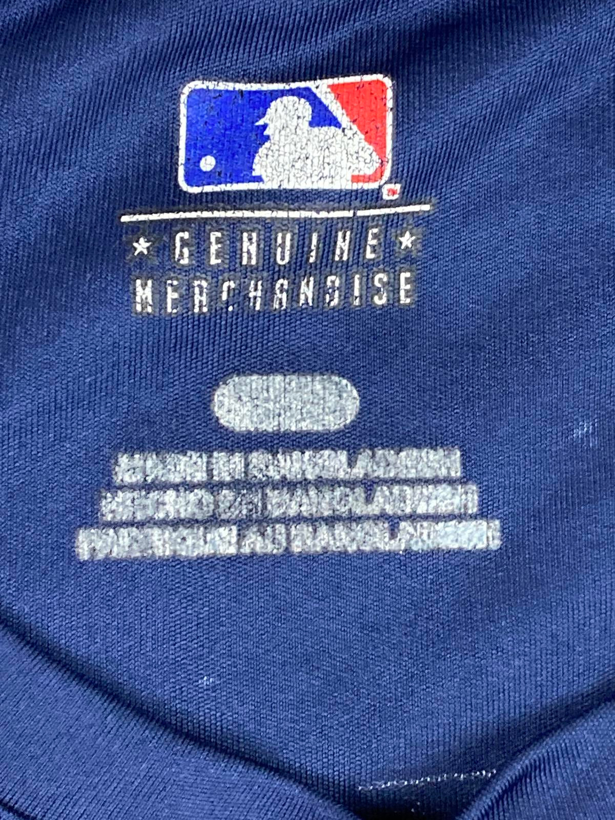 MLB San Diego Padres Matt Kemp 27 Navy Performance T Shirt Mens Size M
