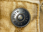 LOGO by Lori Goldstein Women’s Boyfriend Pants Cargo Size 14P Honey Tan Stretch