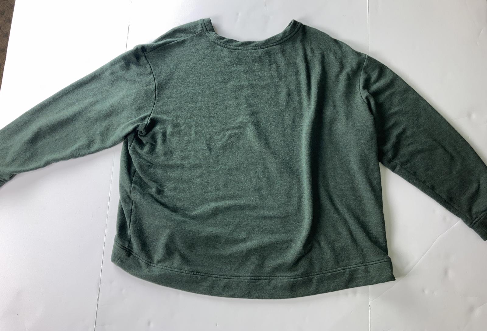 Orvis Long Sleeve Pullover Sweater Classic Collection Men’s Sz XXL Heather Forest Green
