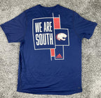 Adidas AEROREADY South Alabama We Are South Jaguars Graphic Shirt Mens Large