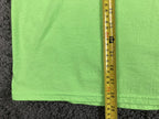Sky Zone Glow Zone Graphic T-Shirt Men's Neon Green Cotton Blend Sz Large