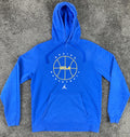 Nike Jordan UCLA Bruins Basketball Hoodie Men's Blue Club Fleece Pullover Size M
