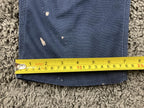 Carhartt Rugged Flex Work Pants Navy Blue Painted Distressed 102821 Sz 34x32