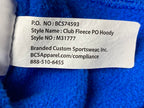 Nike Jordan UCLA Bruins Basketball Hoodie Men's Blue Club Fleece Pullover Size M