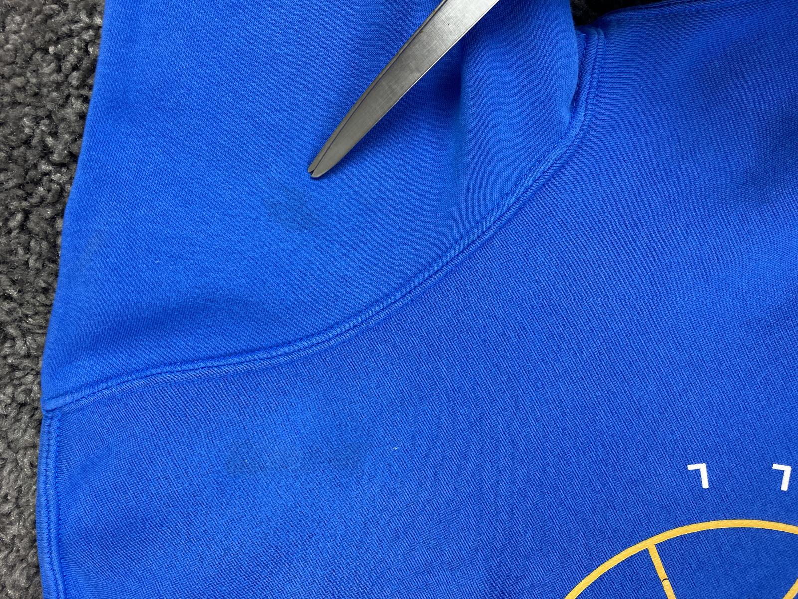 Nike Jordan UCLA Bruins Basketball Hoodie Men's Blue Club Fleece Pullover Size M