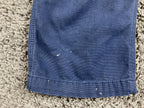 Carhartt Rugged Flex Work Pants Navy Blue Painted Distressed 102821 Sz 34x32