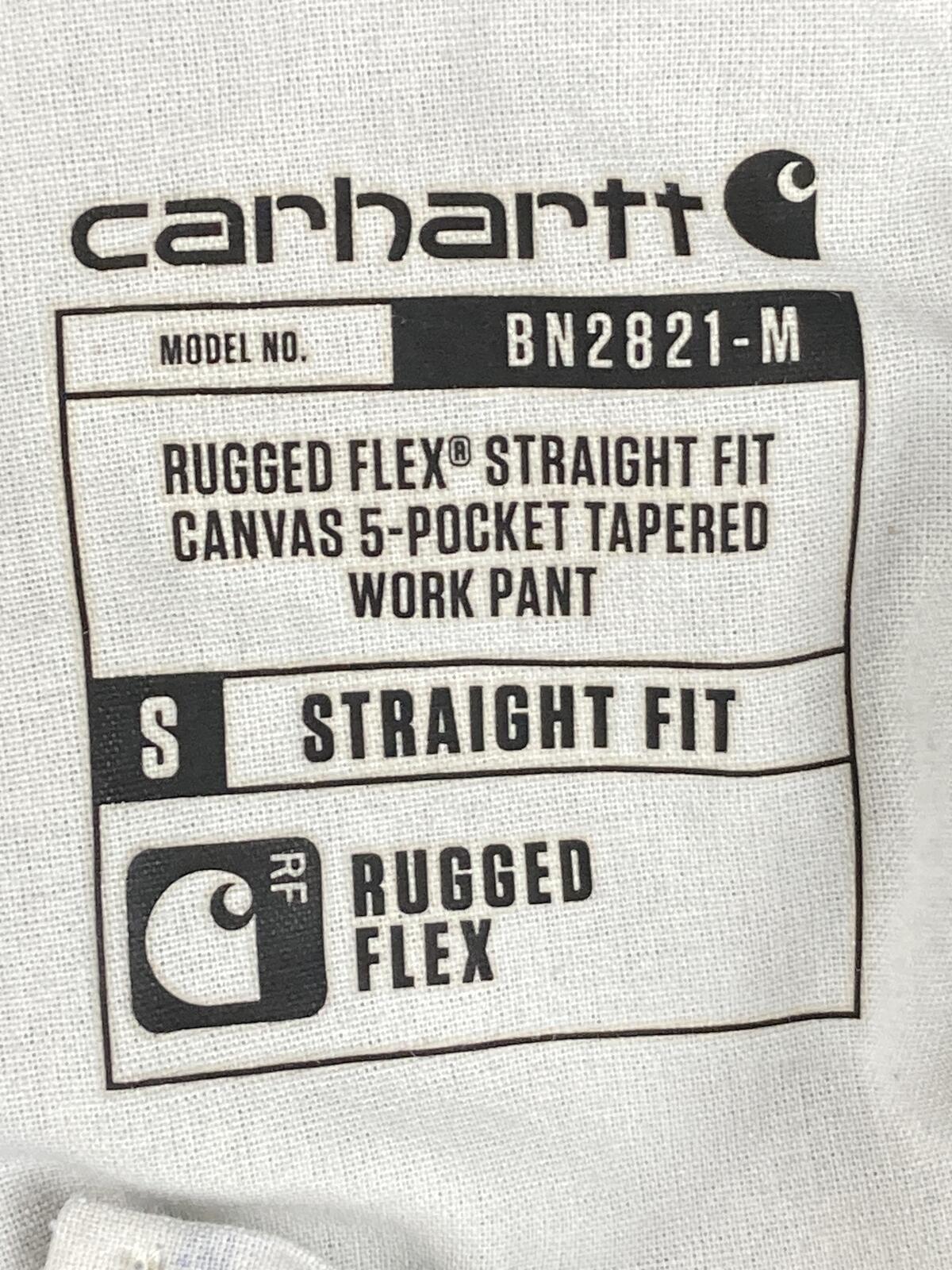 Carhartt Rugged Flex Work Pants Navy Blue Painted Distressed 102821 Sz 34x32