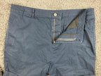 Zanerobe Men's Navy Blue Chino Shorts Cotton Stretch Cuffed Size 36