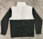 Picture Organic Clothing Snap Fleece Pullover Mens L Black Gray Yellow