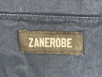 Zanerobe Men's Navy Blue Chino Shorts Cotton Stretch Cuffed Size 36