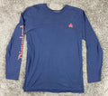 Disney Disneyland Resort Long Sleeve Shirt Navy Men’s Size Large