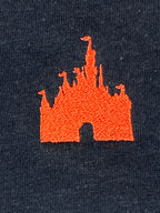 Disney Disneyland Resort Long Sleeve Shirt Navy Men’s Size Large