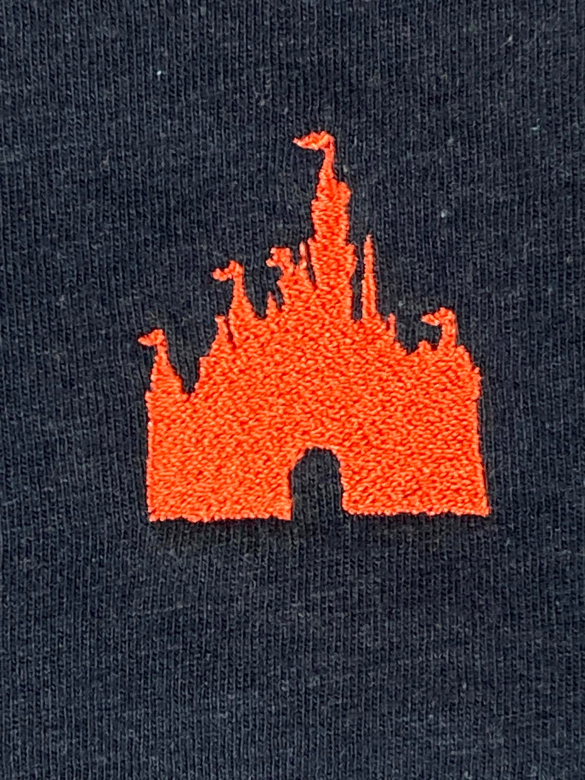 Disney Disneyland Resort Long Sleeve Shirt Navy Men’s Size Large