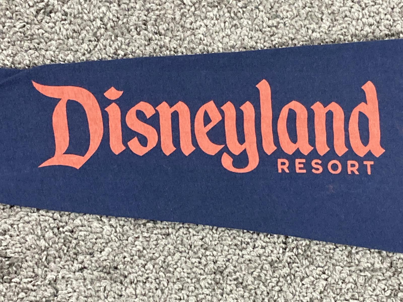 Disney Disneyland Resort Long Sleeve Shirt Navy Men’s Size Large