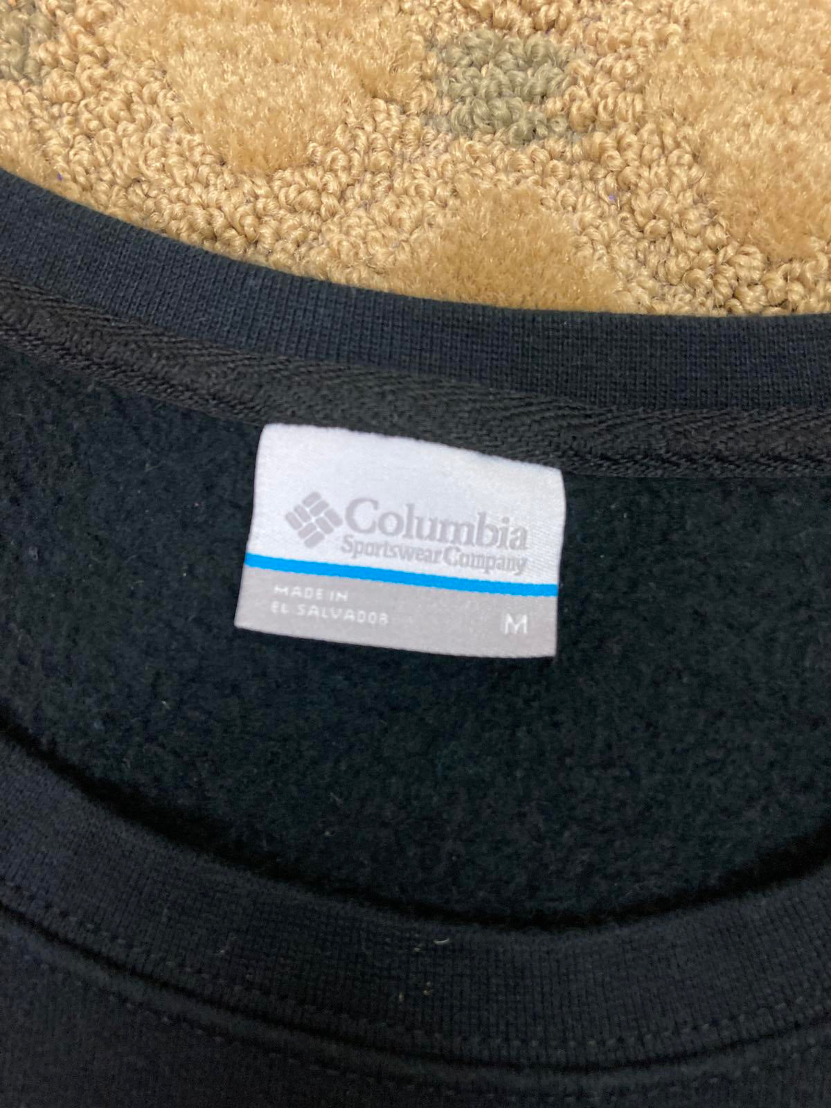 Columbia Sportswear Women’s Black Graphic Pullover Sweatshirt Medium