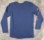 Disney Disneyland Resort Long Sleeve Shirt Navy Men’s Size Large