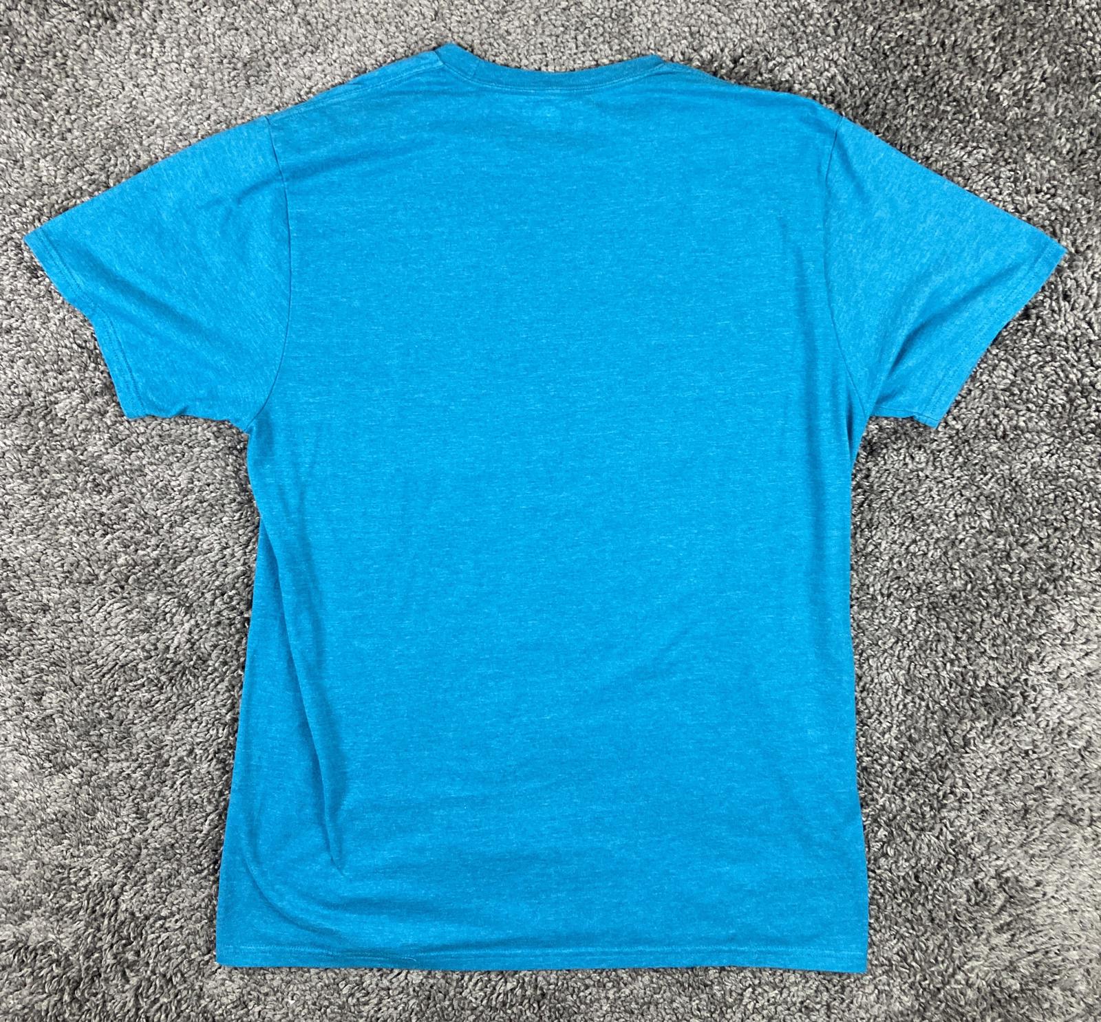 NHL San Jose Sharks Graphic T-Shirt Teal Mens Official Licensed Sz L