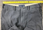 Abercrombie & Fitch Loose Fit Linen Blend Pants Mens 34x31 Black