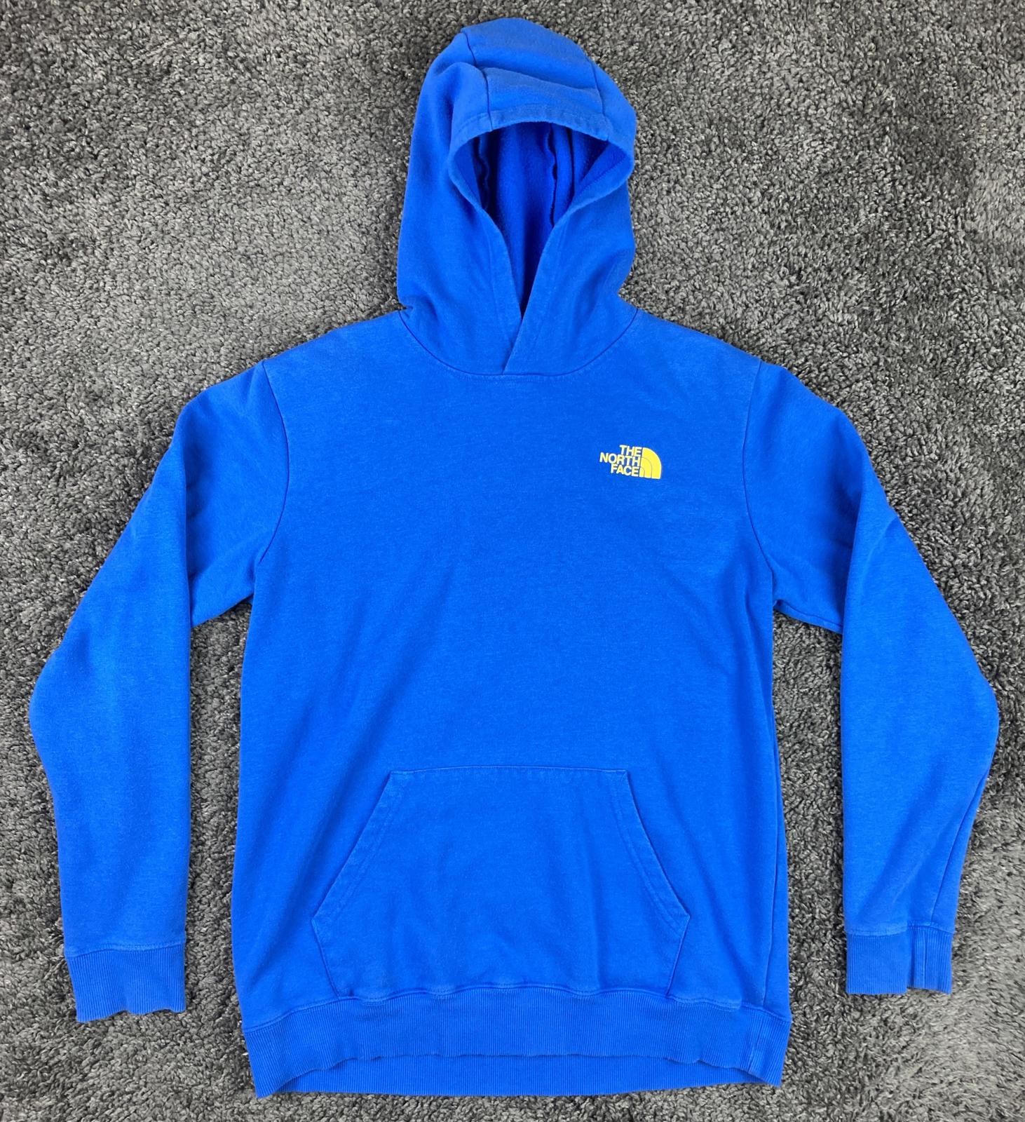 The North Face Boys  Hoodie Blue Never Stop Exploring Size XL 18/20