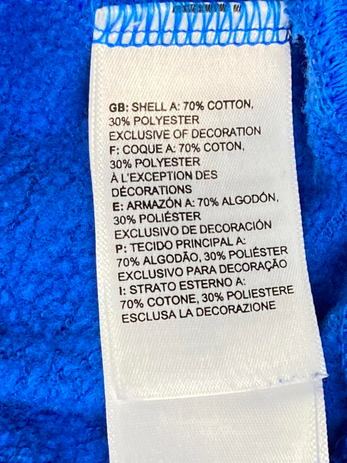 The North Face Boys  Hoodie Blue Never Stop Exploring Size XL 18/20