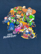 Nintendo Super Mario Kart Graphic T Shirt Mens Black Character Print Sz 2XL