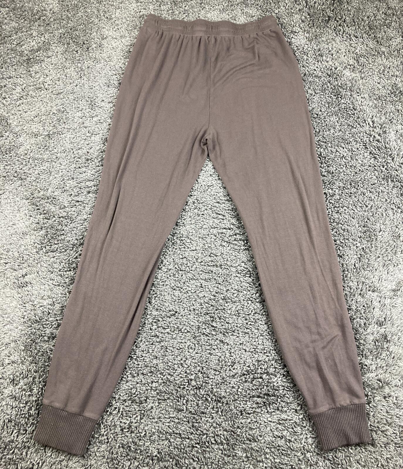 Splendid Eco Verona Joggers Women's Mauve Brown Lounge Pants Sz Small