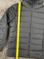 Uniqlo Ultra Light Down Hooded Puffer Jacket Unisex Small Black Full Zip