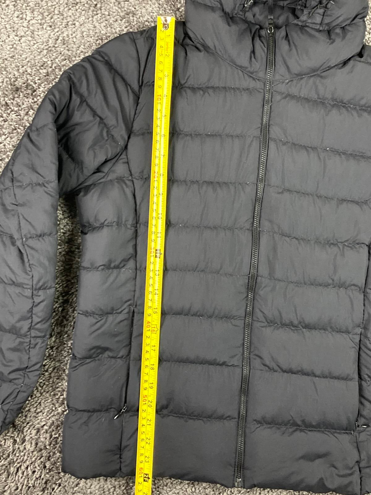 Uniqlo Ultra Light Down Hooded Puffer Jacket Unisex Small Black Full Zip