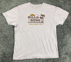 Billabong Shirt Mens Premium Cotton Lavender Purple Graphic Tee Tropical Sun Lg