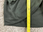 Lucky Brand Black Terry Knit Cardigan Sweater Shawl Collar Pockets Women's Sz M
