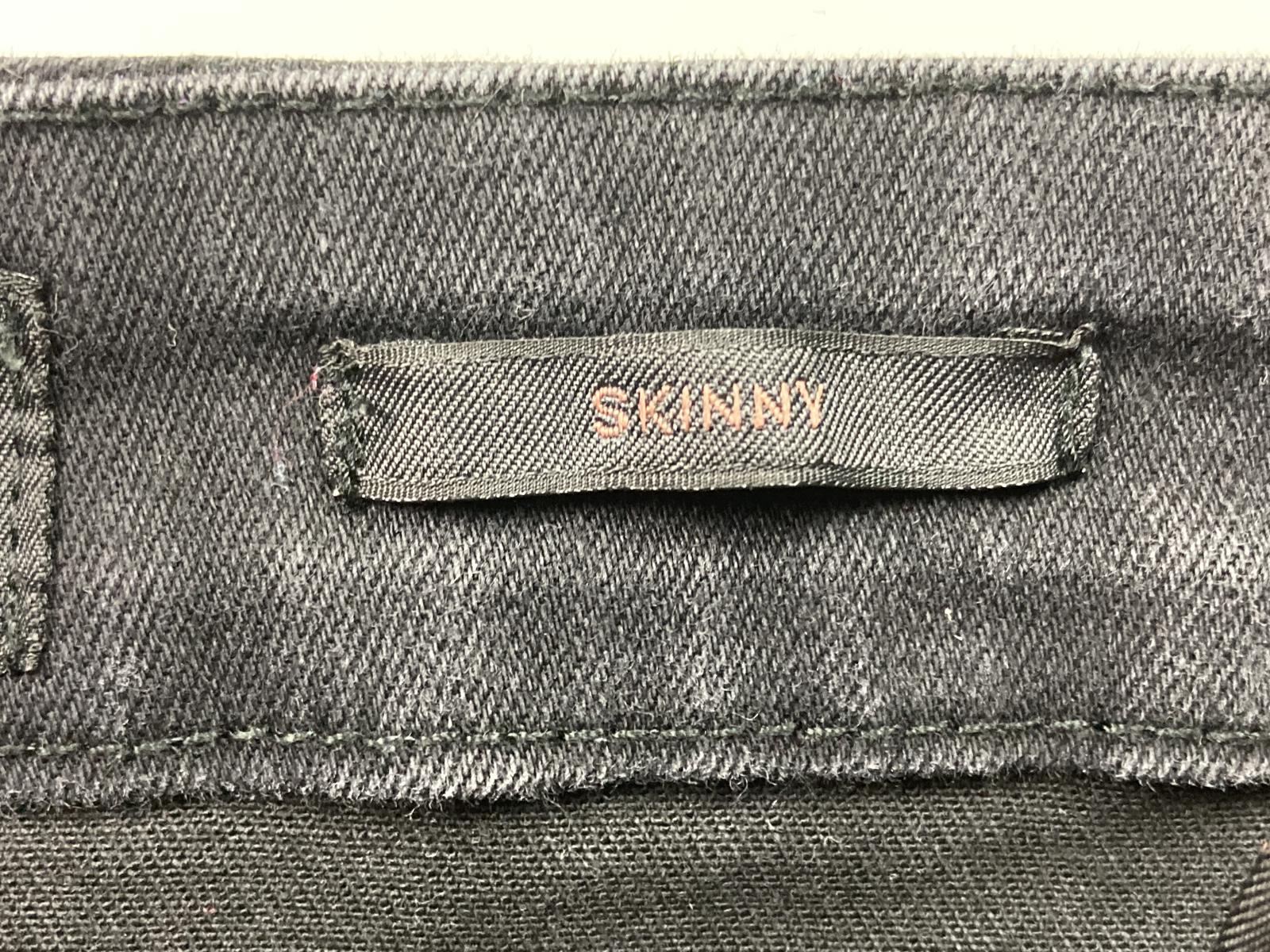 JEN7 by 7 For All Mankind Skinny Jeans Black Women’s 10 Stretch