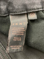 JEN7 by 7 For All Mankind Skinny Jeans Black Women’s 10 Stretch