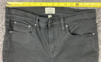 J.Crew 9in High Rise Toothpick Skinny Jeans Women's Black Stretch Sz 29