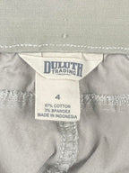 Duluth Trading Co Women’s Utility Jogger Pants Beige Khaki Stretch Size 4