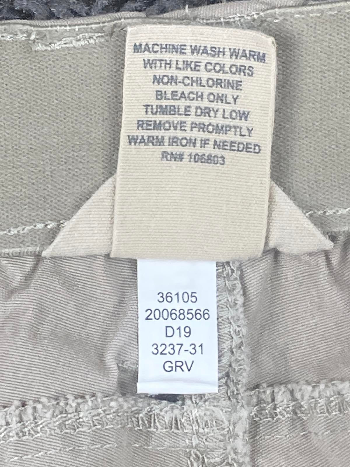 Duluth Trading Co Women’s Utility Jogger Pants Beige Khaki Stretch Size 4