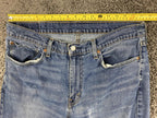 Levi's 514 Straight Fit Men's Jeans Blue Denim Medium Wash Size 36x30