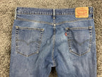 Levi's 514 Straight Fit Men's Jeans Blue Denim Medium Wash Size 36x30