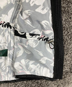 Lauren Ralph Lauren Active Floral Windbreaker Jacket Black White Pink Women's L