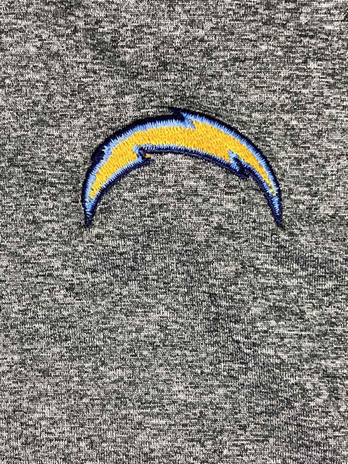 Reebok San Diego Chargers Polo Shirt Men's Gray NFL 2000s Sz 3XL