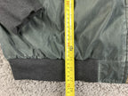 Vintage Faconnable Albert Goldberg Bomber Jacket Black Water Resistant Sz Large