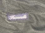 Vintage Faconnable Albert Goldberg Bomber Jacket Black Water Resistant Sz Large