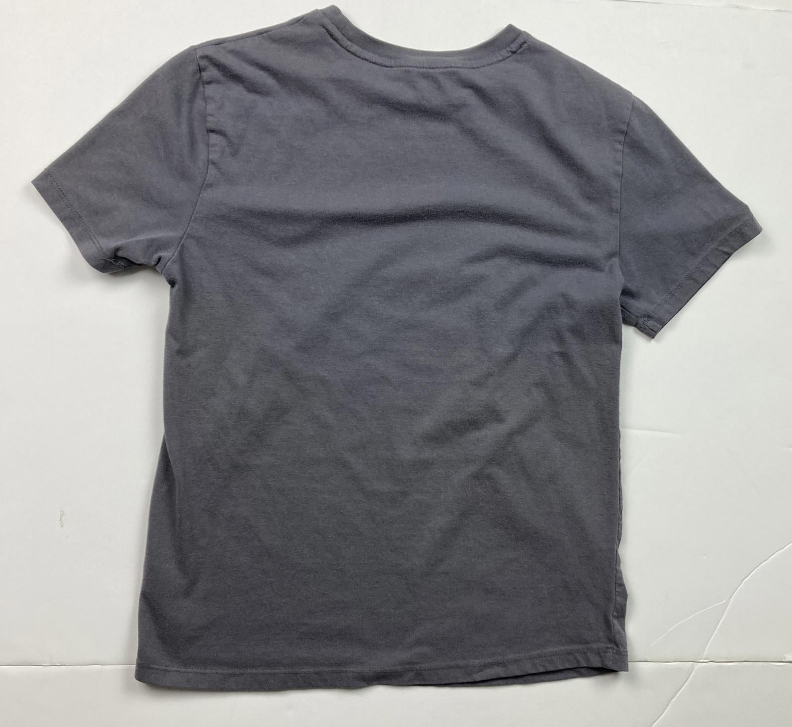 Grateful Dead Dancing Skeletons Top Hat Graphic T-Shirt Youth Size L 12-14 Gray