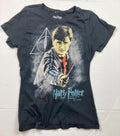 Harry Potter Deathly Hallows Graphic T-Shirt Youth Sz XXL Black Warner Bros Tee