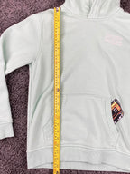 Scotch & Soda Hoodie Youth Mint Green Cassette Tape Graphic Pullover Sz L 14/16