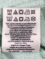 Scotch & Soda Hoodie Youth Mint Green Cassette Tape Graphic Pullover Sz L 14/16