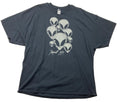 Vintage Rosswell New Mexico Alien Heads Glow in the Dark Graphic T-Shirt Sz 3XL